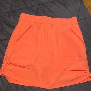 Talbots vibrant orange skort